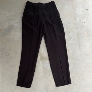 Express Black Ankle Cropped Pants
